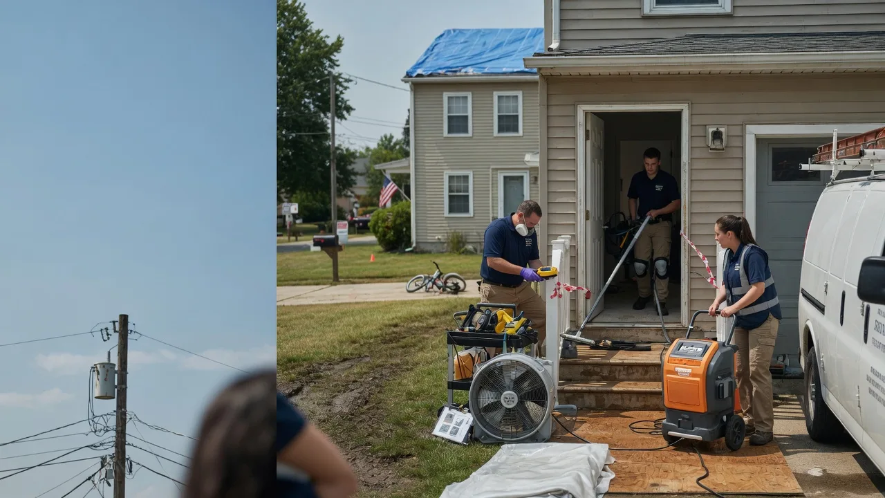 Water Damage Repair in Hickman, TN near me